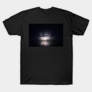 Weather lights sea / Swiss Artwork Photography T-Shirt